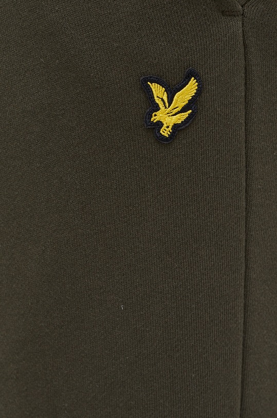 Lyle & Scott pantaloni de bumbac verde ML822VOG.W485