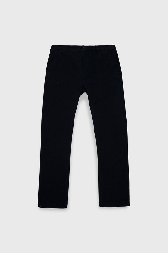 Hlače Lyle & Scott Z elastanom mornarsko modra TR1101VC.Z271