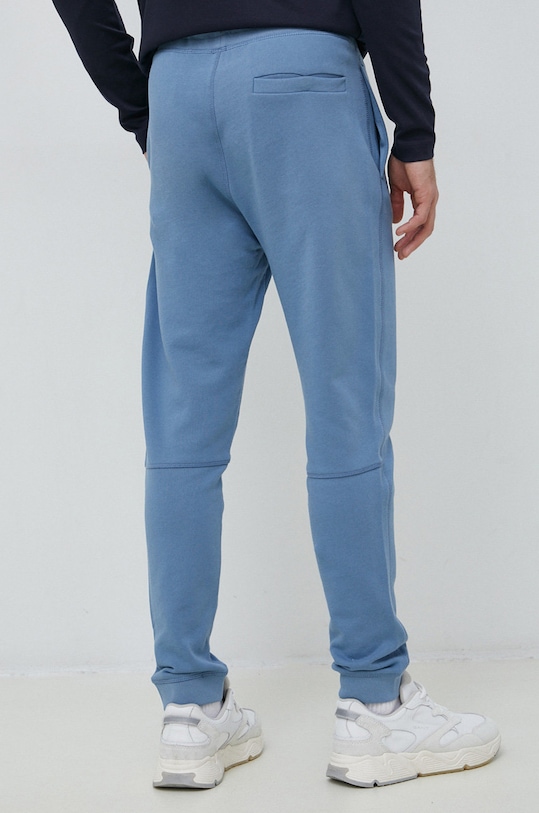 Odzież BOSS spodnie dresowe bawełniane BOSS ORANGE 50468448 niebieski