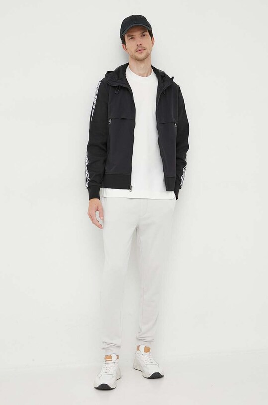 Бавовняні спортивні штани BOSS BOSS CASUAL 50468448 сірий AA00