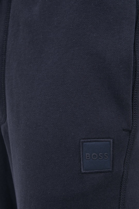 BOSS spodnie dresowe bawełniane BOSS ORANGE 50468448 50468448 granatowy AA00