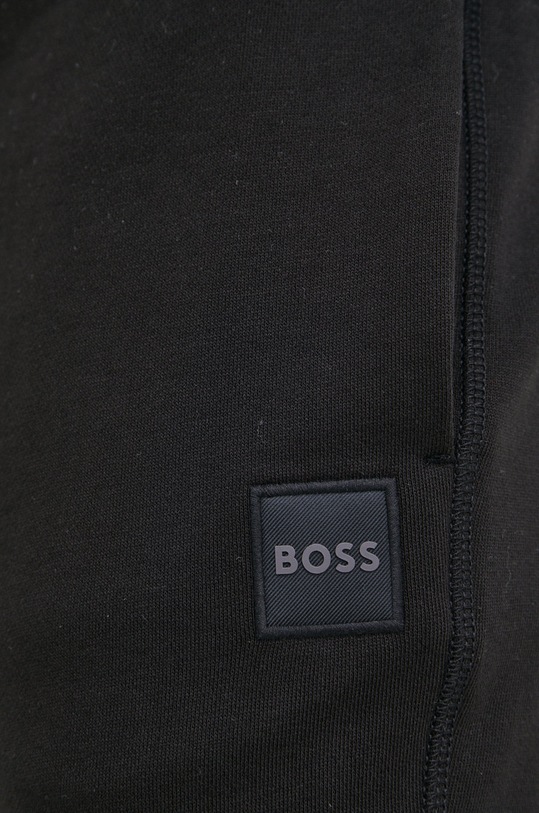 BOSS spodnie dresowe bawełniane BOSS ORANGE 50468448 czarny 50468448