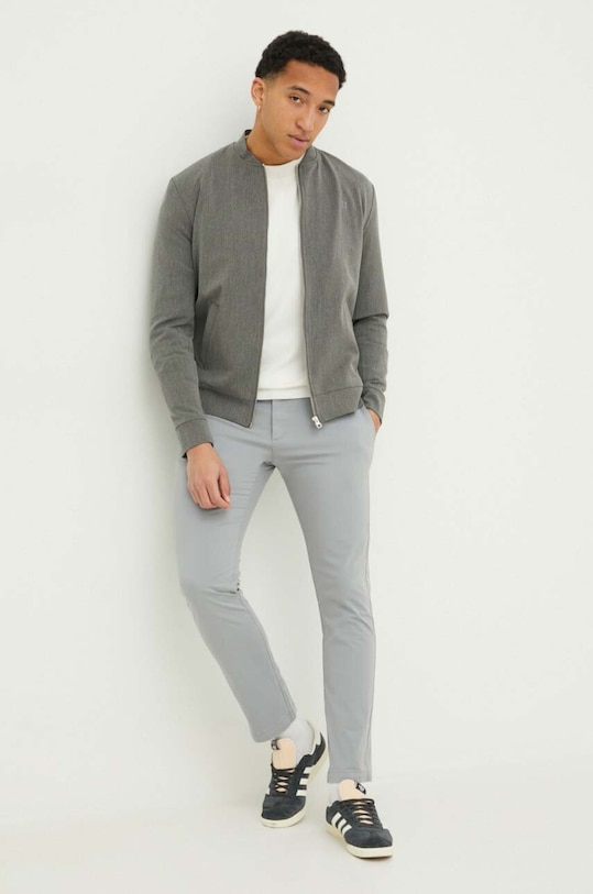 HUGO spodnie 50468314 szary AA00