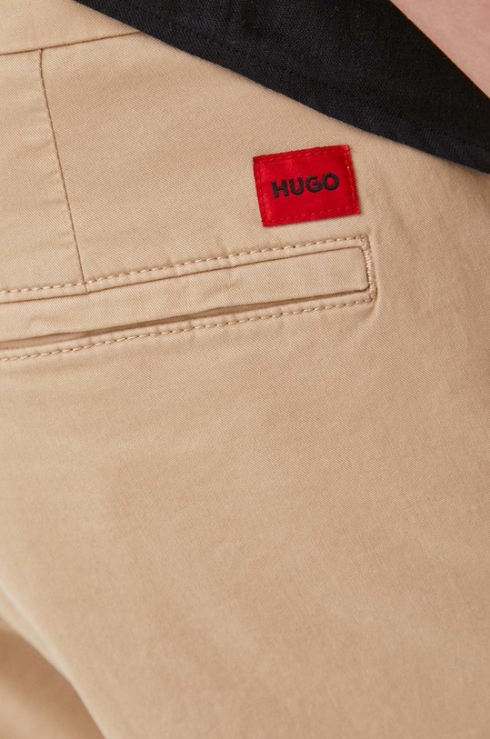 HUGO pantaloni 50468314 bej