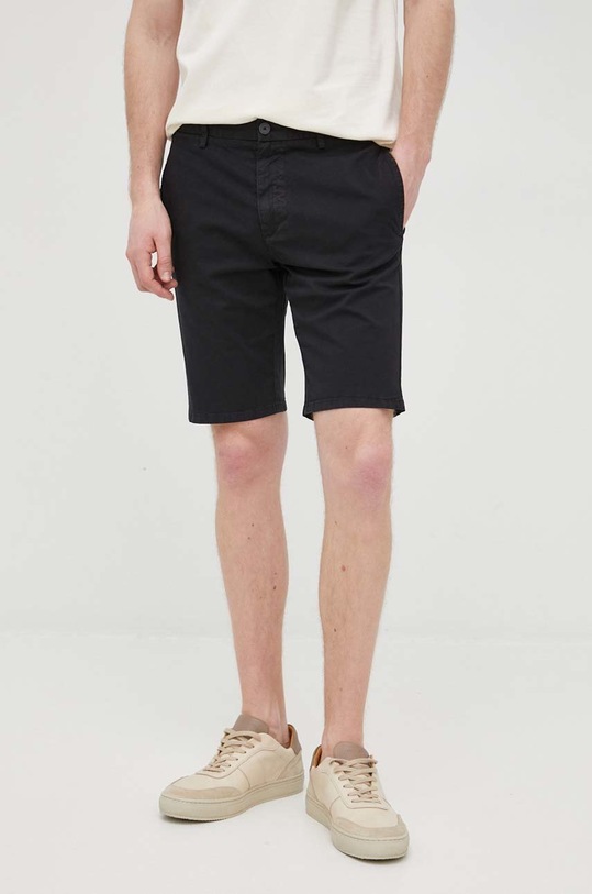 HUGO szorty 50471182 czarny SS24