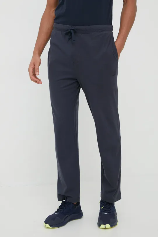 MICHAEL Michael Kors pantaloni in cotone maglia blu navy 6BR5P11011