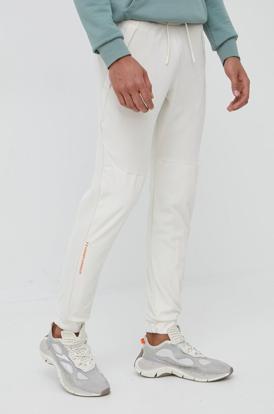 Under Armour pantaloni de trening 1366179 tricotaj bej 1366179
