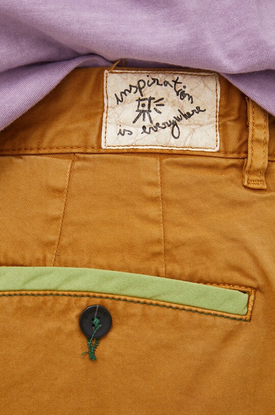 Штани Desigual жовтий 22SMPW08