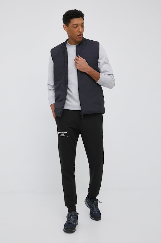 Helly Hansen spodnie dresowe 53707 czarny AW22
