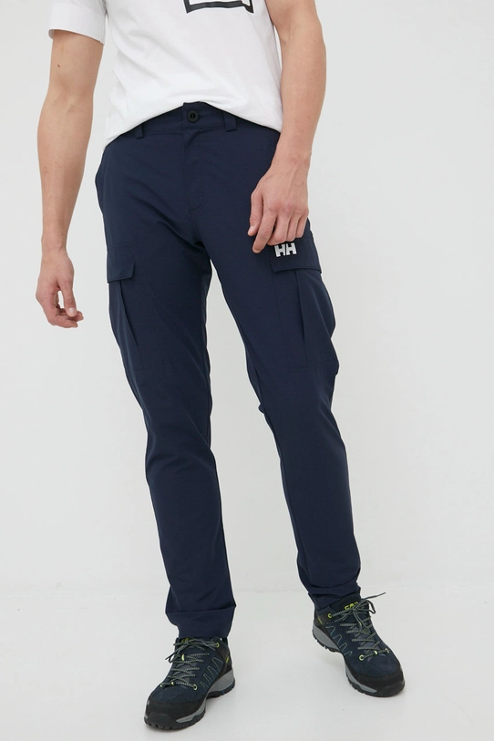 Helly Hansen pantaloni de exterior HH QD CARGO panza bleumarin 33996