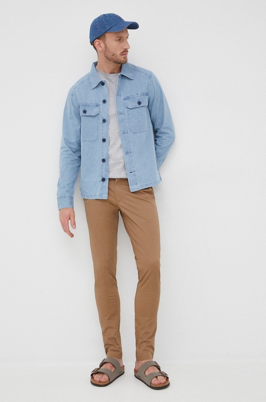 Michael Kors pantaloni CS93CTJ4JJ maro SS24