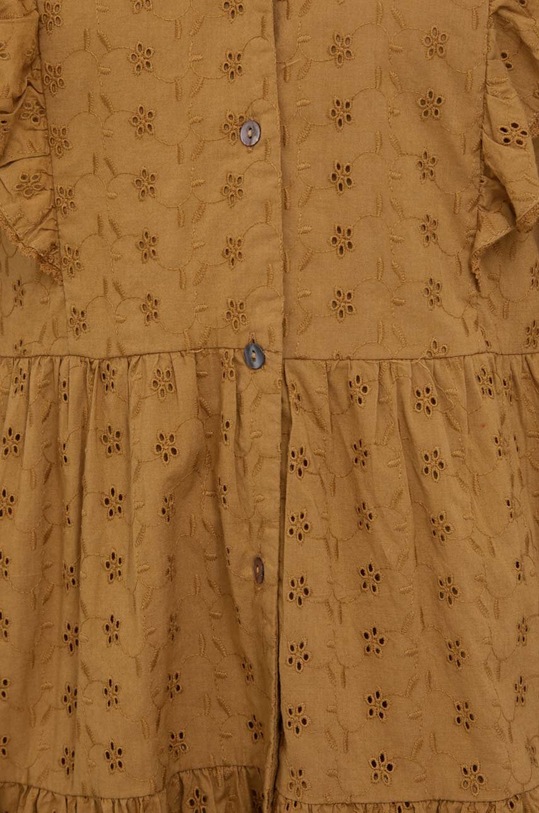 Y.A.S sukienka bawełniana 26025913.DullGold zielony