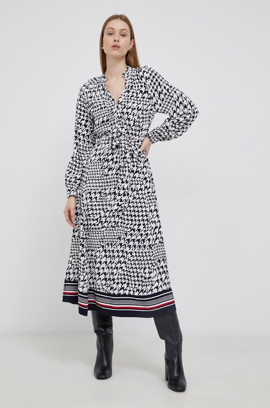 Haljina Tommy Hilfiger WW0WW32358.PPYY mornarsko plava SS22