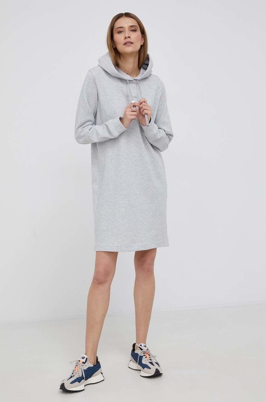 Šaty Calvin Klein pletenina sivá K20K203574.PPYY