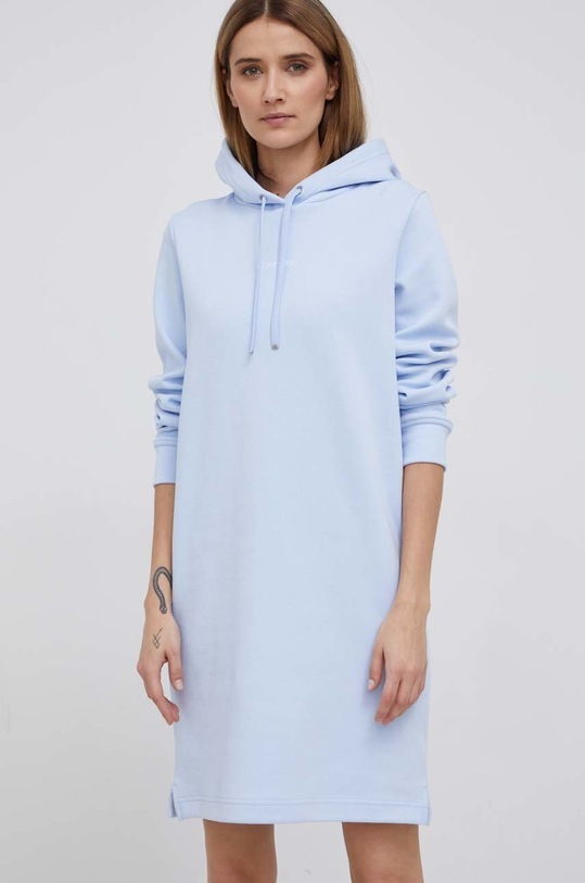 Šaty Calvin Klein pletenina modrá K20K203574.PPYY