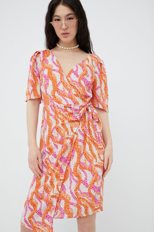 Haljina Vila casual roza 14072108.FuchsiaPin