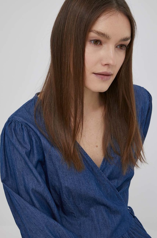 JDY sukienka jeansowa niebieski 15245642.MediumBlue