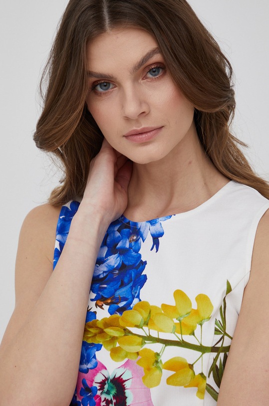 Desigual sukienka 22SWVW73 22SWVW73 biały