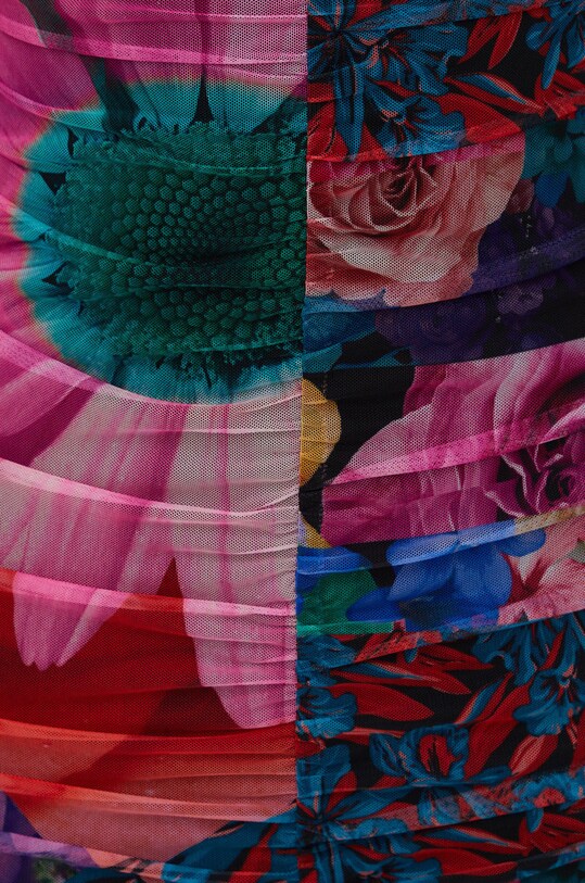 Рокля Desigual 22SWVK45 многоцветен