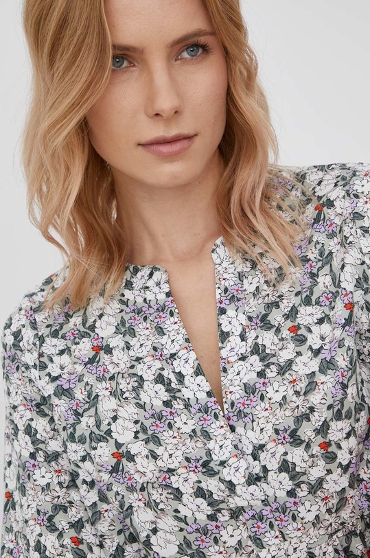 Vero Moda sukienka bawełniana zielony 10260734.DesertSage