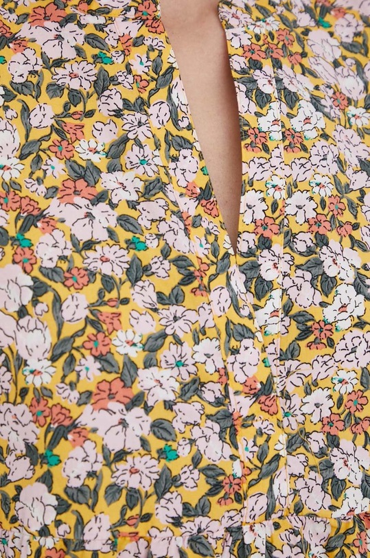 Vero Moda sukienka bawełniana 10260734.AmberYello żółty
