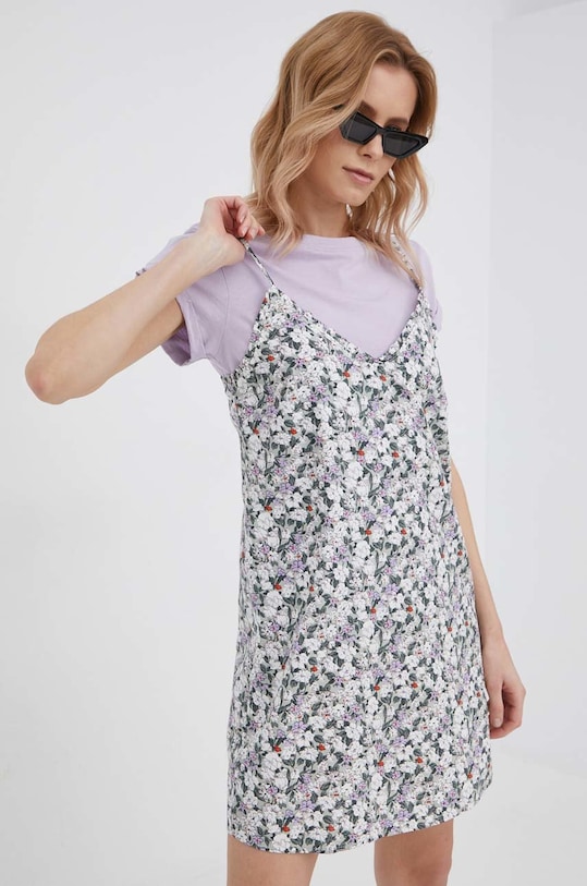 Vero Moda sukienka bawełniana 10260756.DesertSage zielony SS22
