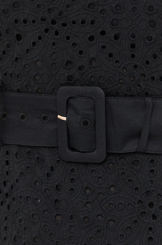 Bavlněné šaty Patrizia Pepe 2A2400.A078 černá