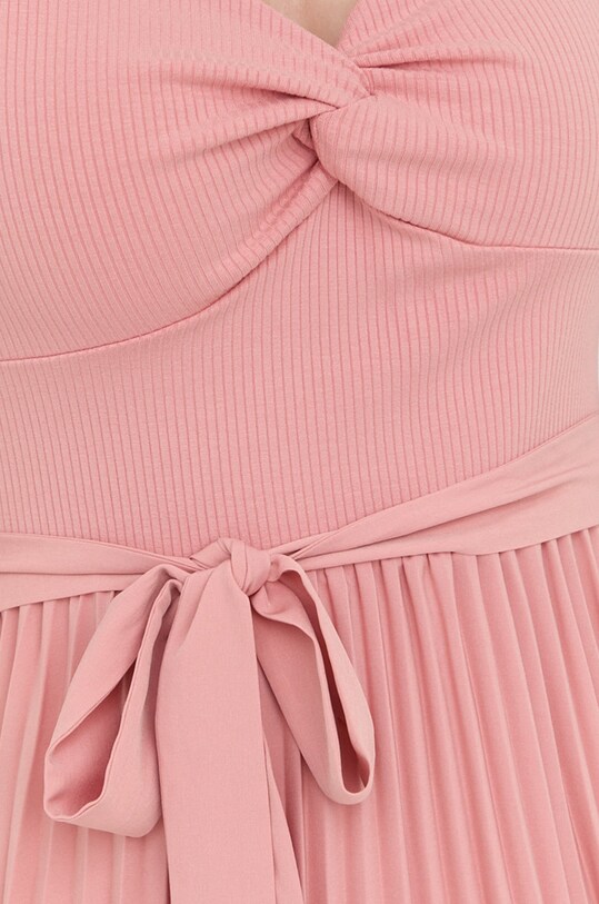 Guess sukienka WBGK86.WE6D1 różowy