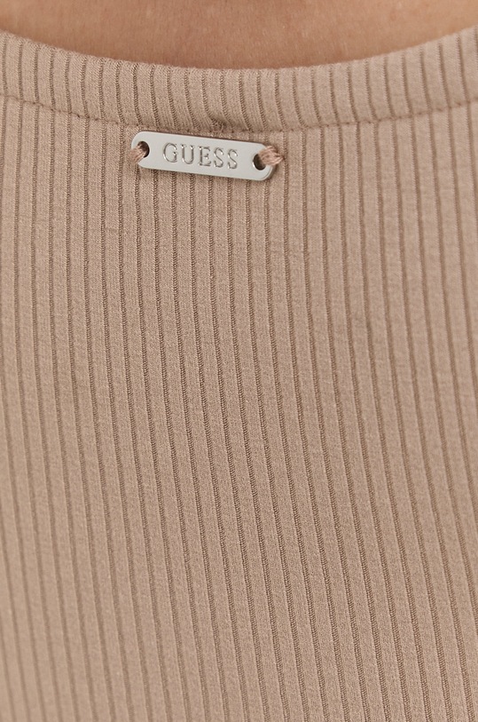 Guess sukienka WBGK86.WE6D1 brązowy