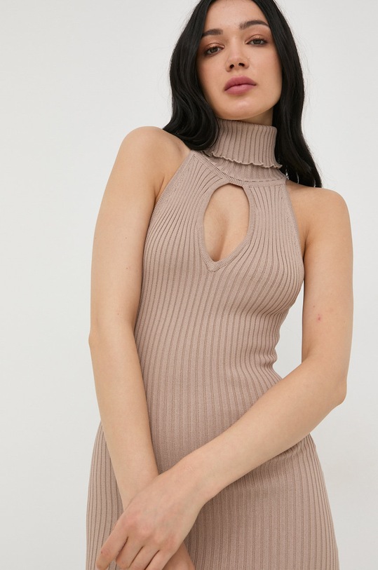 Guess sukienka beżowy W2GK80.Z2UK0