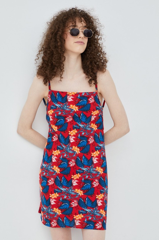 Tommy Jeans rochie DW0DW12888.PPYY rosu SS22