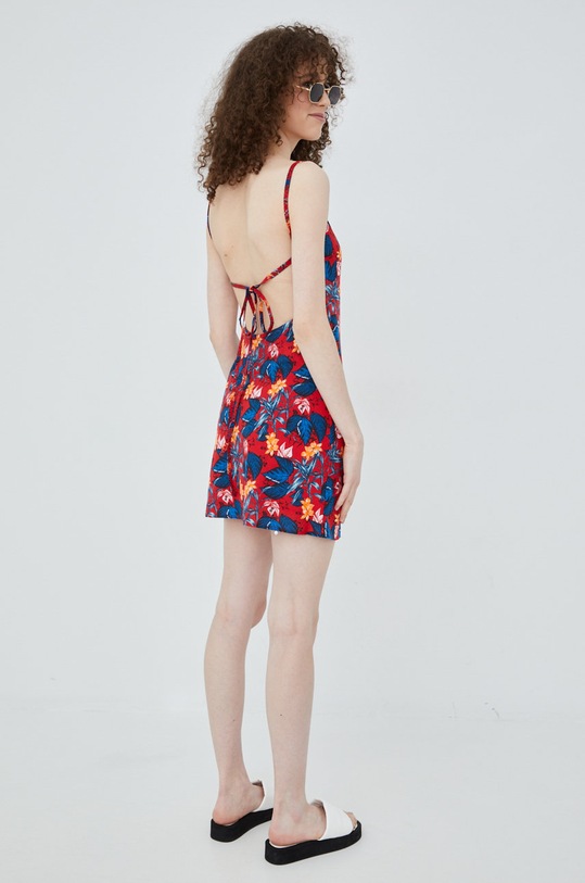 Odzież Tommy Jeans sukienka DW0DW12888.PPYY DW0DW12888.PPYY czerwony