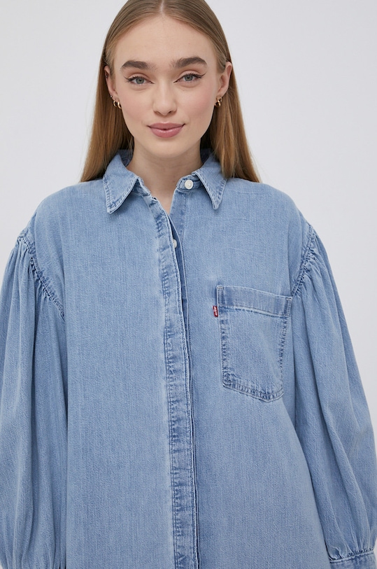 Levi's sukienka bawełniana niebieski A1902.0000