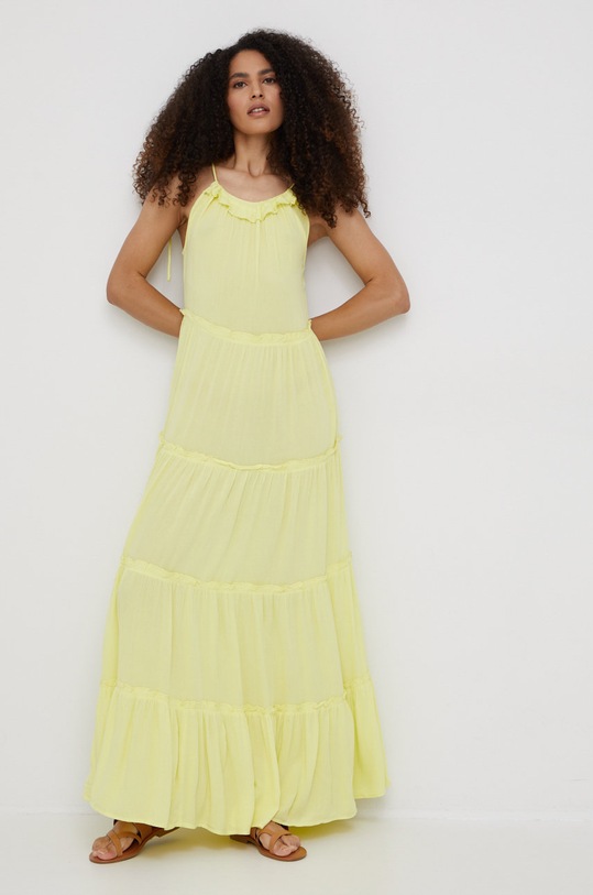 Y.A.S sukienka casual żółty 26026809.Charlock