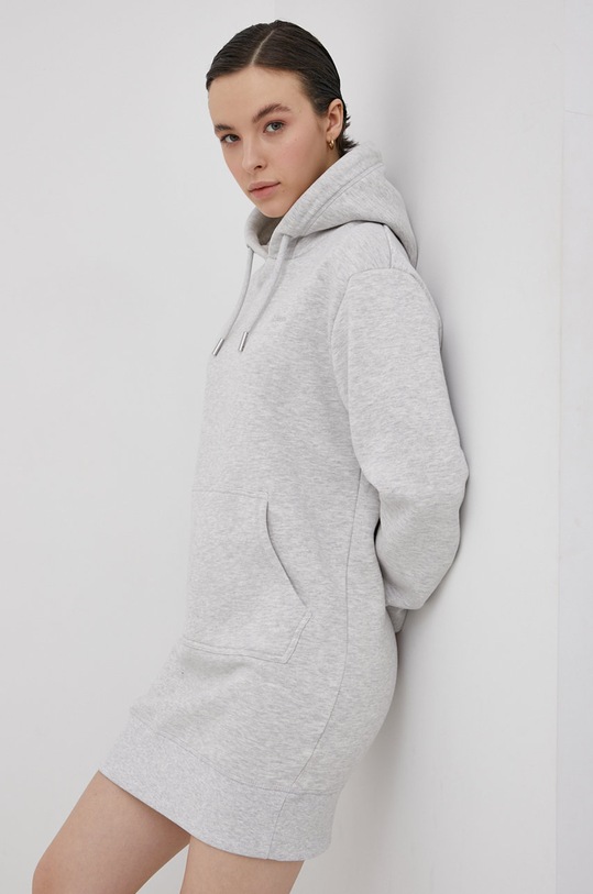 Šaty Superdry pletenina sivá W8011084A.5WB