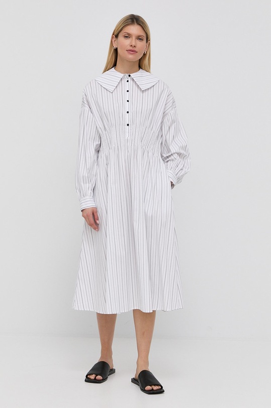 Herskind rochie 4388859 alb SS22