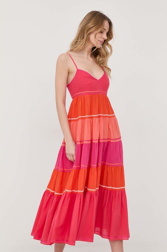 Twinset vestito maxi rosa 221TT2170