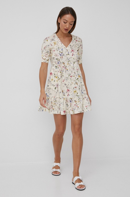 Pennyblack sukienka bawełniana 32210322 beżowy SS22