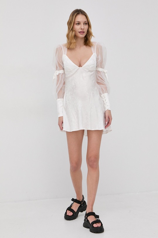 Šaty For Love & Lemons CD2553.HO21 biela SS22