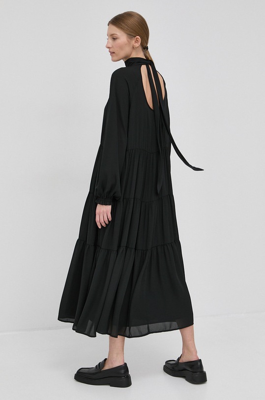Šaty Bruuns Bazaar Camilla Eliza midi černá BBW2470