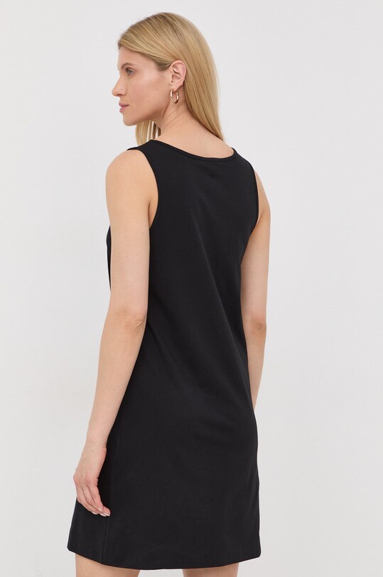 Îmbrăcăminte Love Moschino rochie din bumbac W.5.C28.03.M.3876 negru