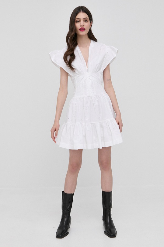 Pinko pamut ruha 1G1768.Y7V1 fehér SS22