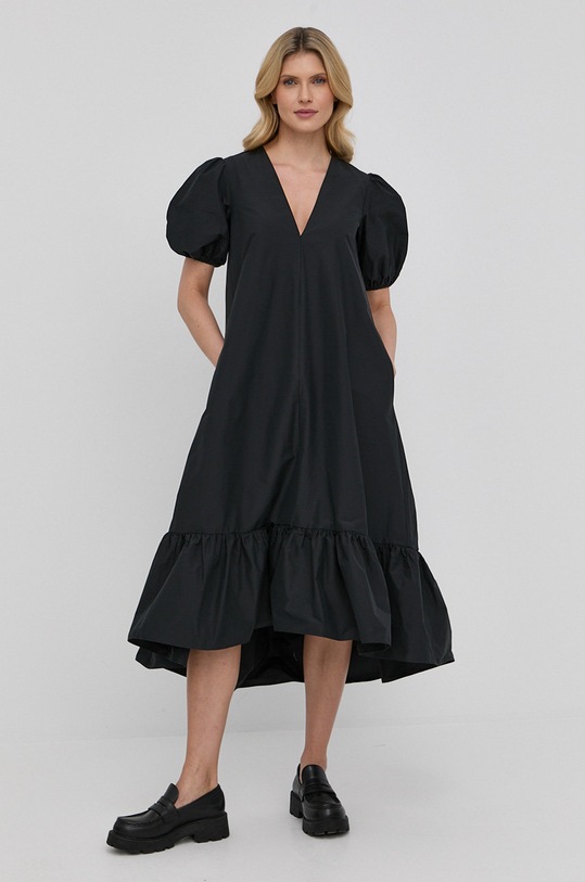 Red Valentino ruha rövid fekete XR0VADX55S3
