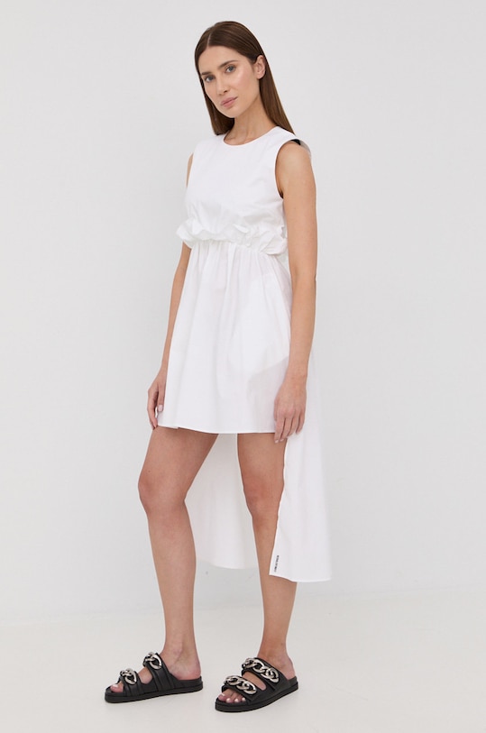 Red Valentino sukienka XR0VAEL00VU biały SS22