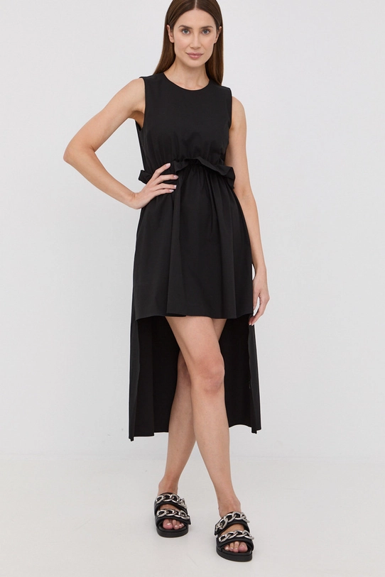 Red Valentino rochie negru XR0VAEL00VU