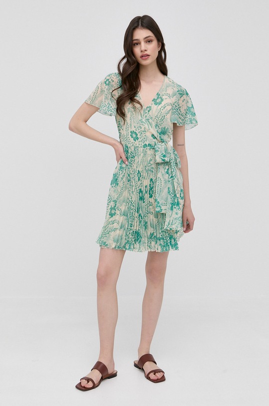 Red Valentino Sukienka XR3VACV469Y multicolor SS22