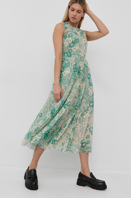 Red Valentino - Rochie maxi multicolor XR3VADH069Y