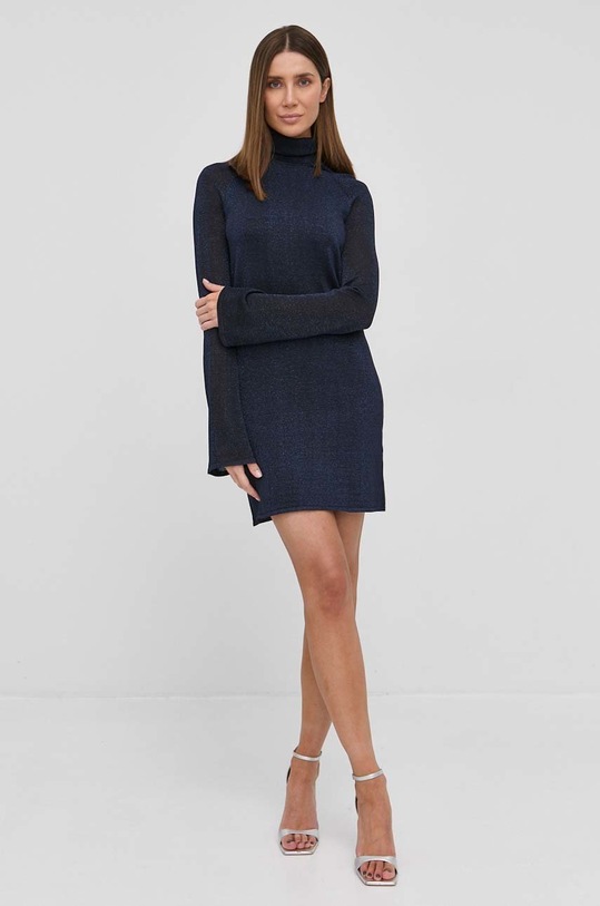 Šaty Victoria Beckham 1122KDR003296A námořnická modř SS22