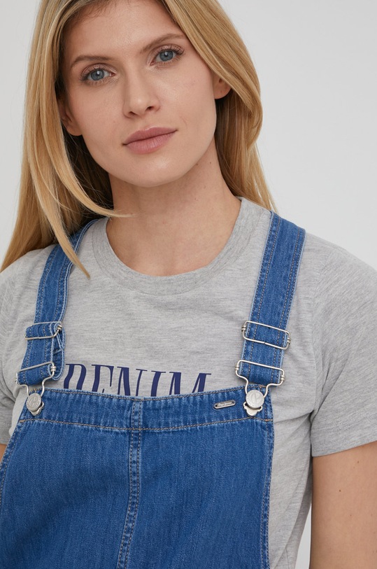 Pepe Jeans sukienka jeansowa Vesta granatowy PL953070.000