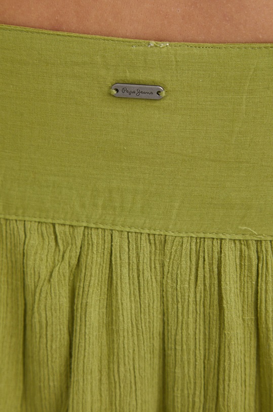 Pepe Jeans sukienka bawełniana LILOU PL953039.618 zielony